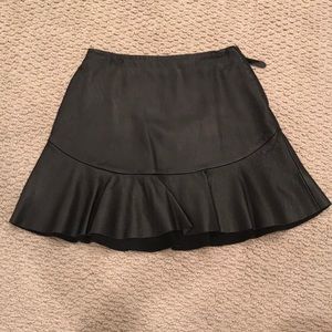 UO Leather skirt
